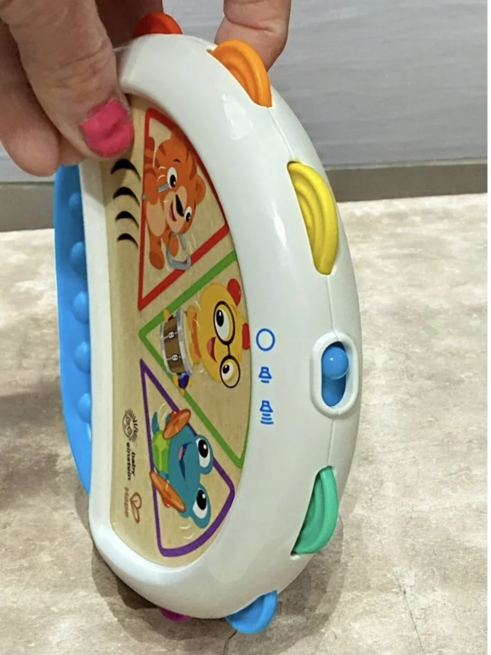 Baby Einstein Hape Tap & Shake Magic Touch Tambourine, 6-36 months